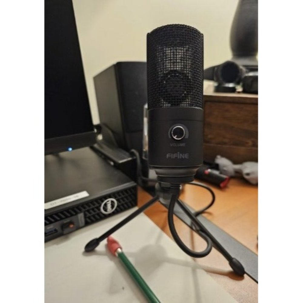 USB Microphone, Metal Condenser Recording Microphone